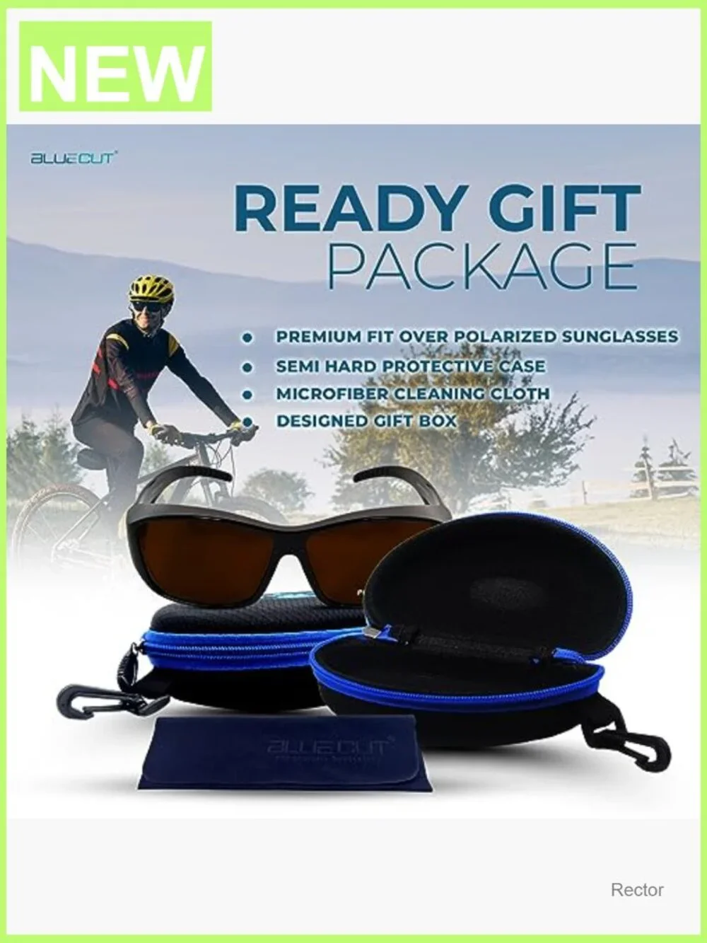 Fit Over Polarized Sunglasses for Men
